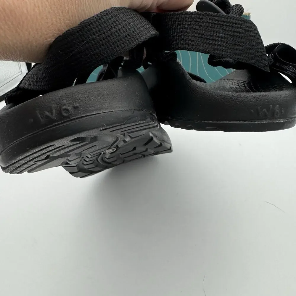 Chaco Sandals Womens 6 ZX/2 Black Cloud Dual Adjustable Straps Cushioned Sport